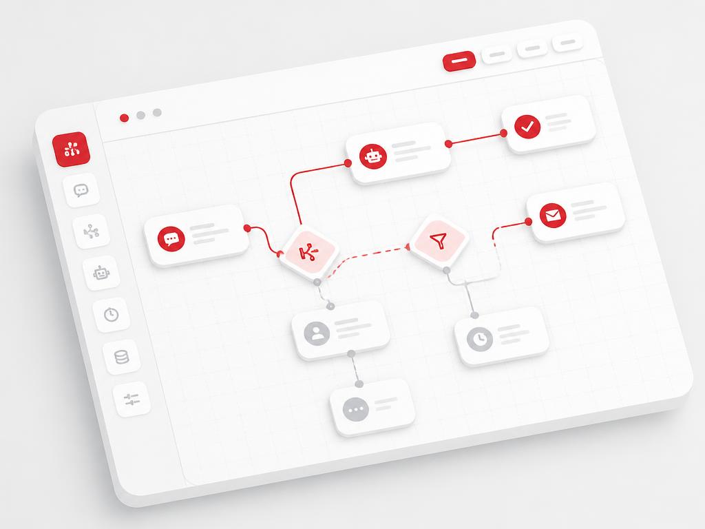 Canvas workflow kéo-thả