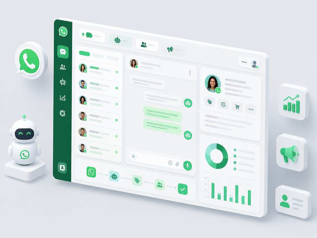 Một nền tảng vận hành: hội thoại, CRM, AI và báo cáo dùng chung dữ liệu